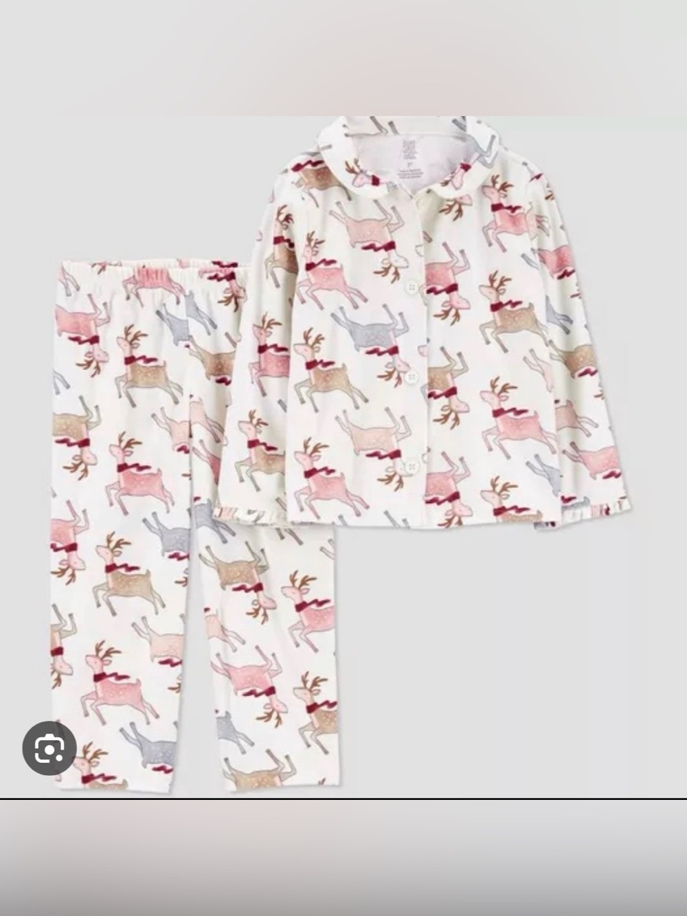 Carter’s Just One You Girls 2-PC flannel Pajama Set 5T